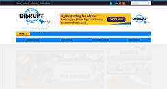 Desktop Screenshot of disrupt-africa.com
