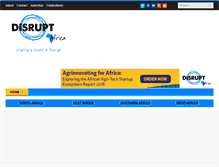 Tablet Screenshot of disrupt-africa.com